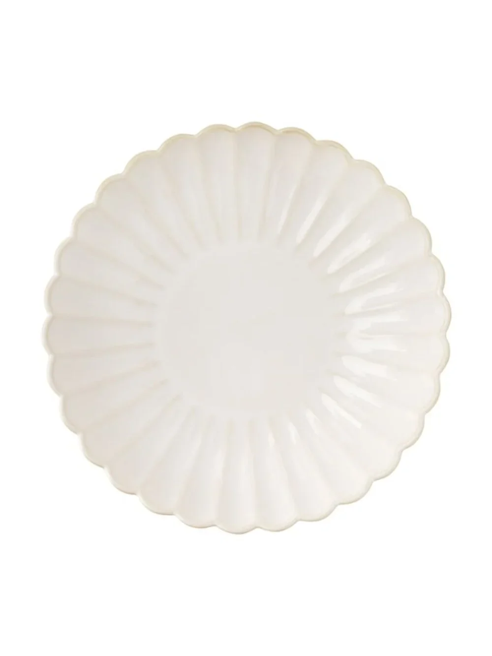 The Pioneer Woman Home Cream 4 Set Colette 100% Stoneware Round Dinner Bowls